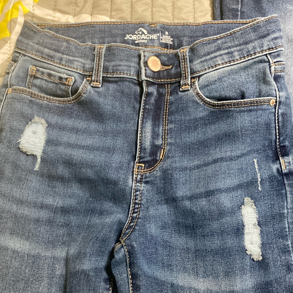 Girls size 8 jeans bundle - Picture 2 of 5